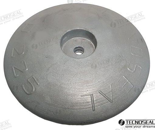 ÁNODO DE DISCO SIMPLE 225 MM PESADO | OEM 00107AL | ÁNODO DE DISCO | TECNOSEAL