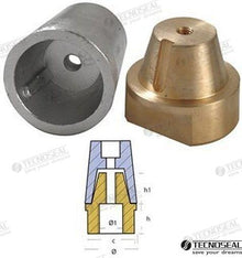 ANODERADICE EJE COMPLETO 55 | OEM 00416 | ANODOS | TECNOSEAL