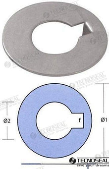 ARANDELA INOX RADICE EJE 60 | OEM 00417R | ANODOS | TECNOSEAL