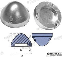 ANODE MAX PROP 39MM. | OEM  00487 | MAX POWER | TECNOSEAL