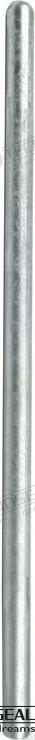 Barre de zinc 16 x 400 | OEM 00601/1 | Barre | Tecnoseal