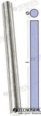 Barre de zinc 14 x 400 | OEM 00600/2 | Barre | Tecnoseal