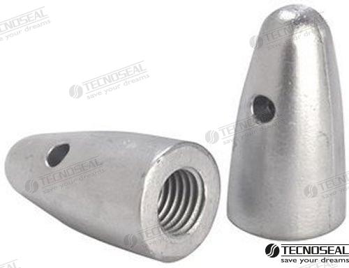 TUERCA DE EJE VOLVO 40-45 MM | OEM 00721 ​​| ÁNODOS | TECNOSEAL