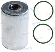 VOLVO PENTA ANODE CYLINDER VOLVO DPH/DPR W/2 O-RING | OEM  00745 | ANODES | TECNOSEAL - TMP Global