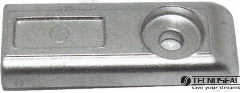 Plaque moteur Mercruiser pour Verado 215-275 (4 pièces) | OEM 00833 | Anodes | Tecnoseal