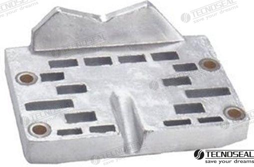 BARRA DE GOFRES BONBARDIER OMC M | OEM 00901 | ANODOS | TECNOSEAL