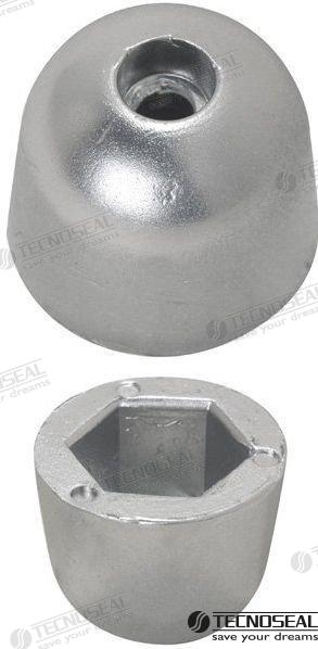 SIDEPOWER - TUERCA DE HÉLICE SLEIPNER | OEM 01051 | ANODOS | TECNOSEAL