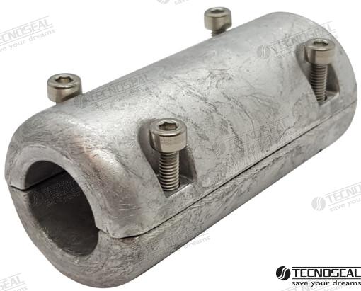 Tuerca de hélice Sleipner de aluminio | OEM 01056AL | Ánodos | Tecnoseal