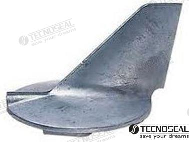 Yamaha Cut Down Skeg 225 to 250hp Aluminium Anode TEN01124AL by Tecnoseal