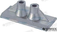Plaque Yamaha avec trous pour Yamaha TD | OEM 01138 | Anodes | Tecnoseal