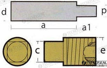 Anode Caterpillar C/Tap | OEM 02027T | Anodes | Tecnoseal