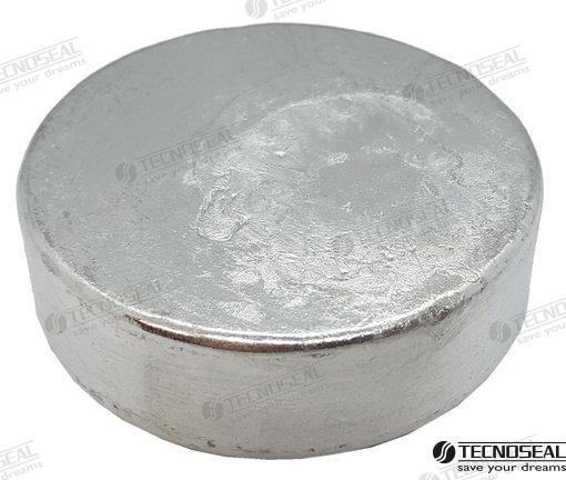 DISCO DE ZINC DE 60 MM DE DIÁMETRO | OEM 20100 | ÁNODO DE DISCO | TECNOSEAL