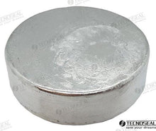 DISCO DE ZINC DE 60 MM DE DIÁMETRO | OEM 20100 | ÁNODO DE DISCO | TECNOSEAL