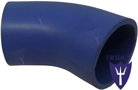CODO DE ESCAPE DE SILICONA 45º 3-1/2" - 89MM | OEM 240V-3500 | TRIDENT