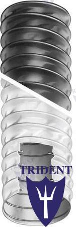CONDUCTO DE VENTILACIÓN DE PVC BLANCO DE 3" | OEM 400-3006 | MARINE | TRIDENT