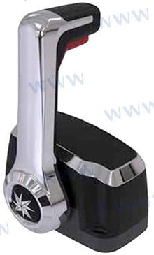 CONTROL DE MONTAJE SUPERIOR INDIVIDUAL CROMADO CON NEUTRO | OEM 8150P | CABLES | SEASTAR SOLUTIONS