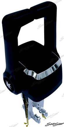 CONSOLA DOBLE DE MONTAJE SUPERIOR NEGRA | OEM 8740P | CABLES | SOLUCIONES SEASTAR