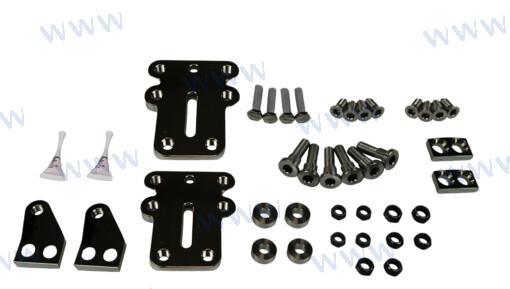 KIT TOURNOI DOUBLE CYLINDRE 4 MOTEURS | OEM 6811 | CÂBLES | SEASTAR SOLUTIONS