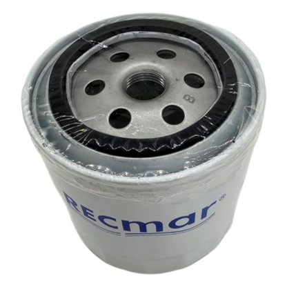 FILTRO DE COMBUSTIBLE MERCRUISER DE 10 MICRAS Y 3-3/4" | OEM 35-802893Q01 | FILTRO DE COMBUSTIBLE | RECMAR