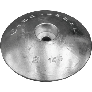 DISC ANODE SINGLE 140MM HEAVY | TECNOSEAL | OEM  00105PAL | ANODES
