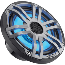Hertz HEX 6.5" 4Ω Marine Coaxial Speakers with Silver Grille (SLDG) | SPEAKERS