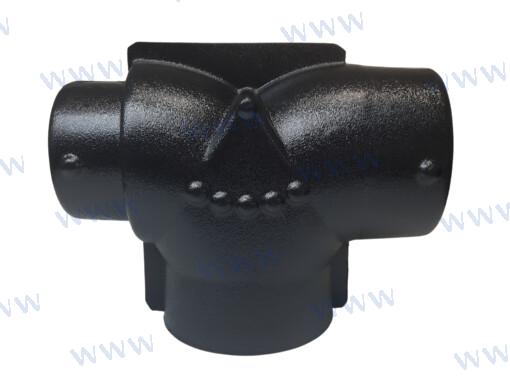 CONEXIÓN "T" D125 2 SALIDAS D100/125 | OEM 001550A | AIRE ACONDICIONADO | WEBASTO
