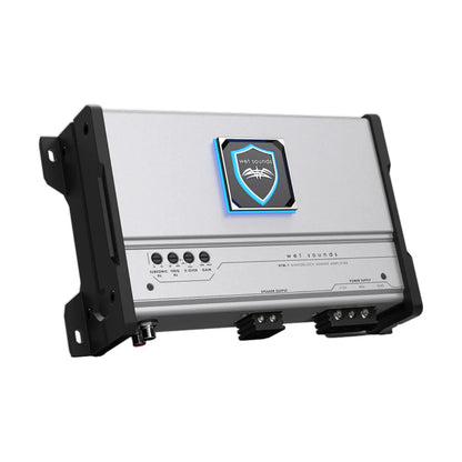 Monoblock Amplifier Wet Sounds HTM-1 Genuine, Class-D Full-Range 1200W RMS, OEM HTM-1 / SKU WETHTM-1