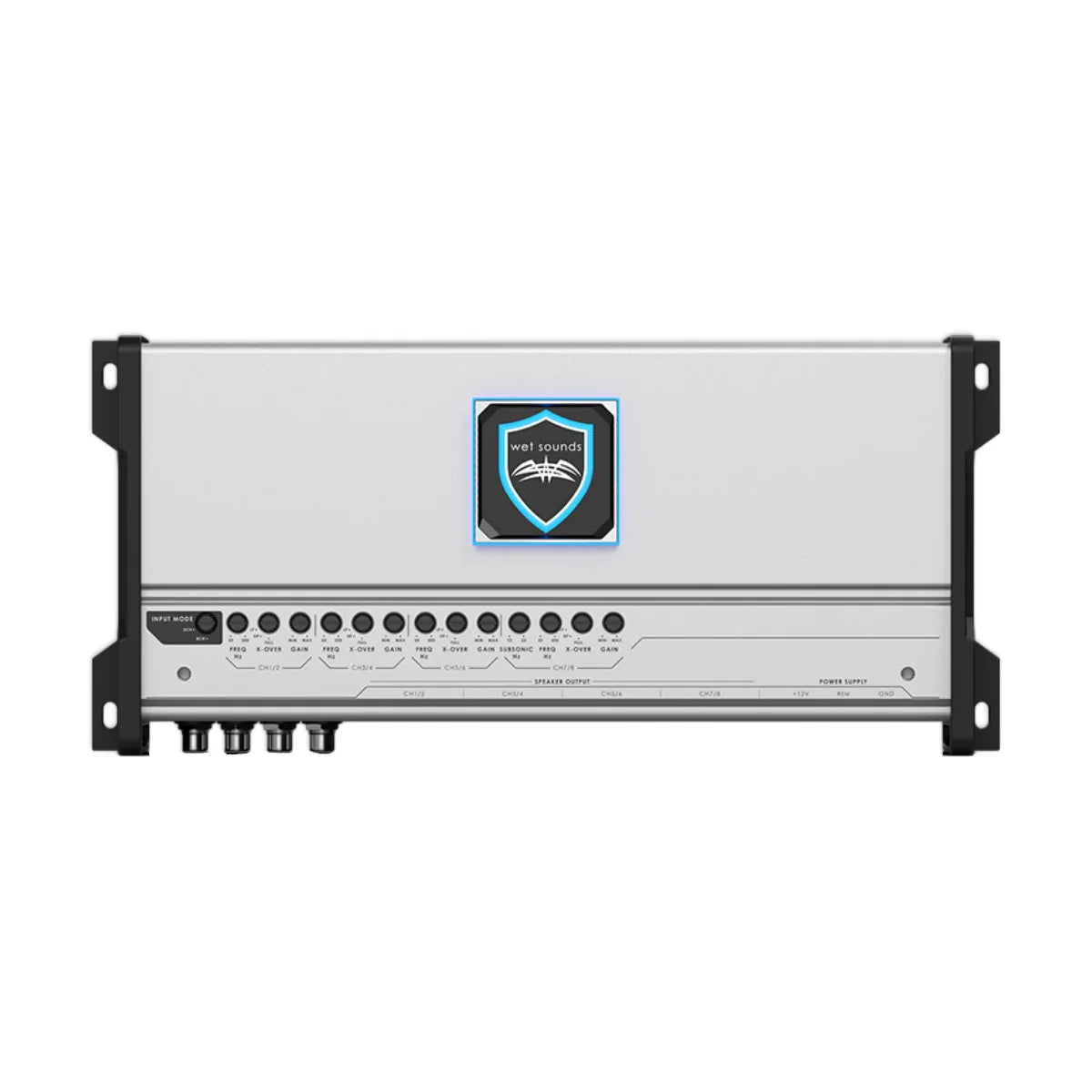 8-Channel Class-D Full-Range Marine Amplifier Wet Sounds, OEM HTM-8 (WETHTM-8)