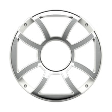 Speaker Grille Pair, Wet Sounds REV 12 HD XS White/Stainless, OEM REV 12 HD XS-W GRILLE