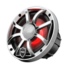 6.5" Coaxial Marine Speakers Wet Sounds REVO V3, XS White/Stainless RGB Grilles, OEM REVO 6 XS-W-SS V3