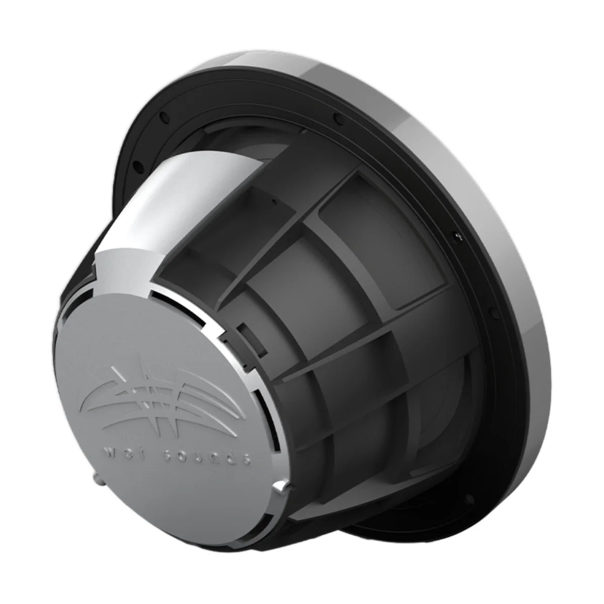 Image of a Wetsounds marine speaker on a white background.