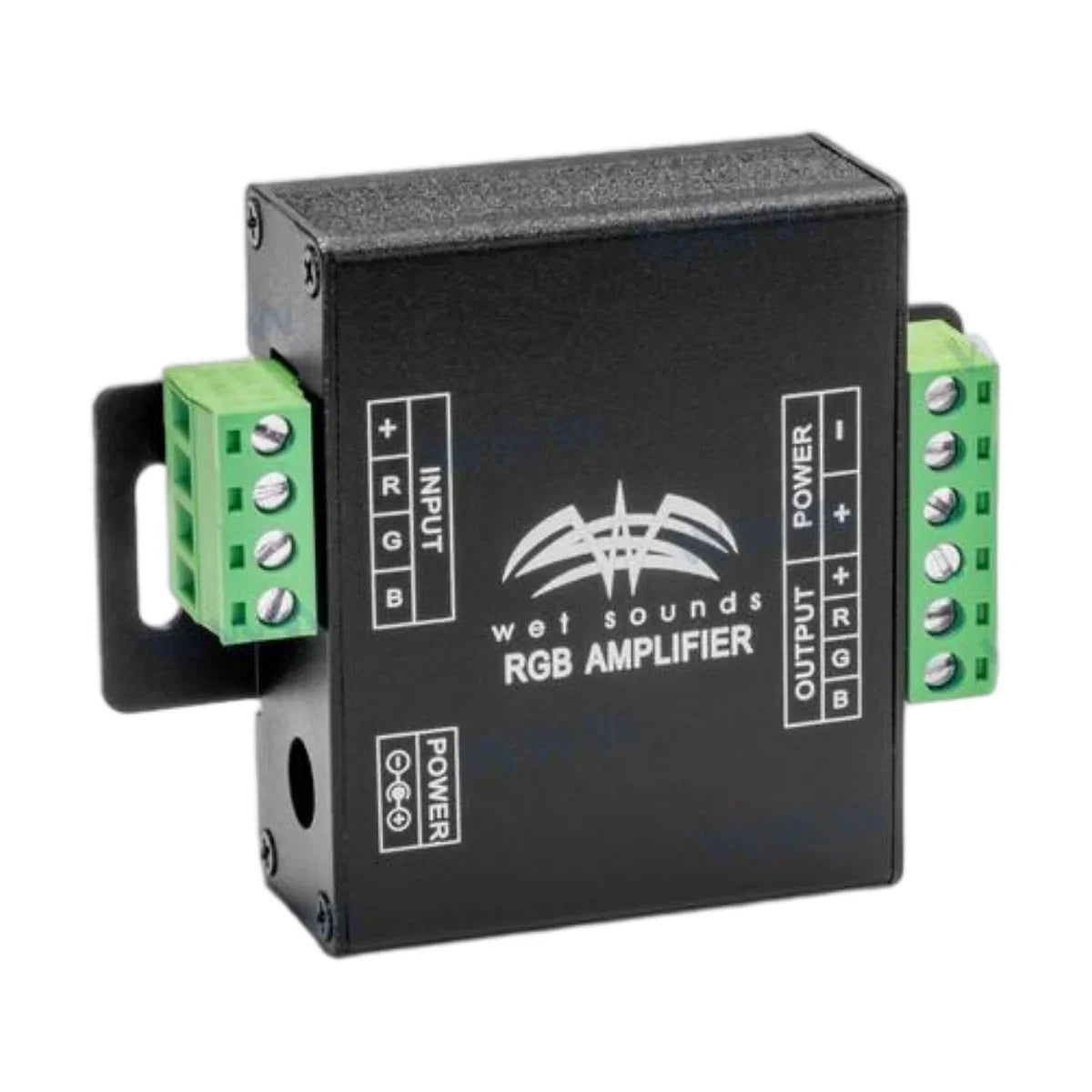 RGB LED Signal Amplifier Wet Sounds Genuine, 12V 144W Expansion for RF-RGB-MC V2, OEM RGB AMPLIFIER