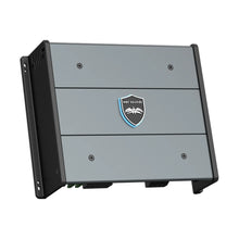 Image of a marine amplifier on a white background.