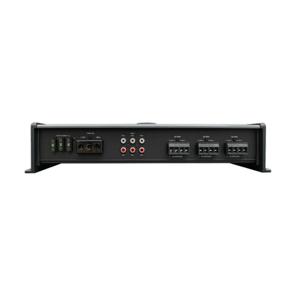 Image of a marine amplifier on a white background.