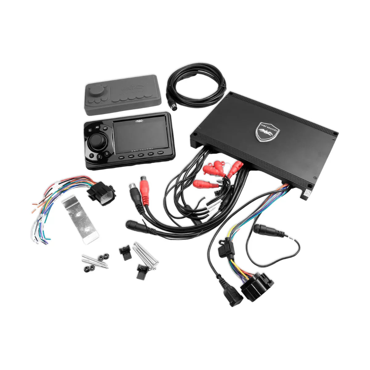 Marine Media Center Wet Sounds Genuine, 4-Zone Bluetooth, OEM WS-MC-1