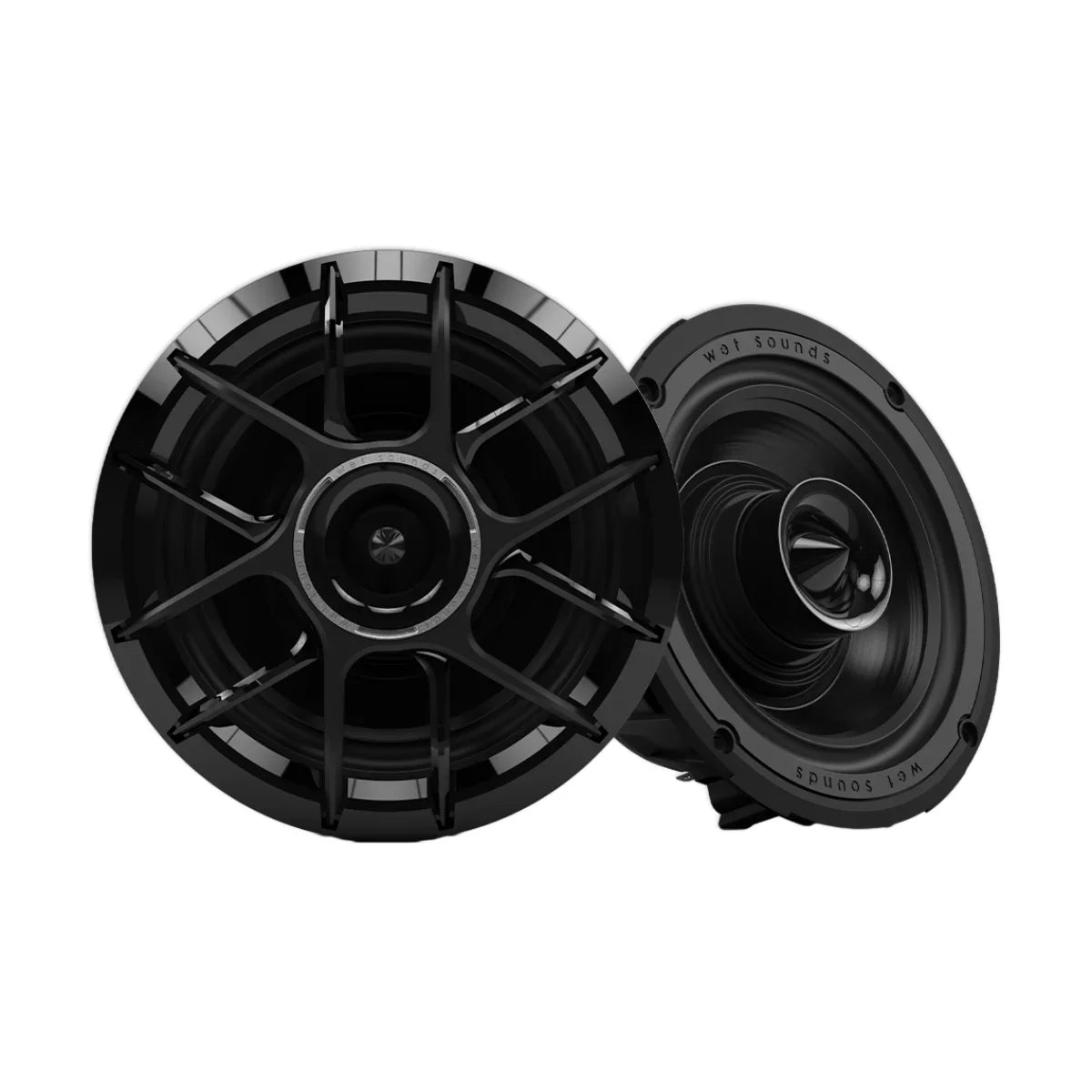 Coaxial Speakers 6.5" Wet Sounds ZERO Series, 100W RMS 4Ω Black, OEM ZERO 6 XZ-B