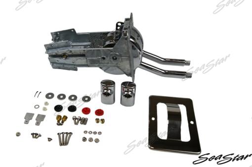 CONTROL DE MONTAJE SUPERIOR LISO Y INCLINADO CROMADO | OEM 4481 | CABLES |