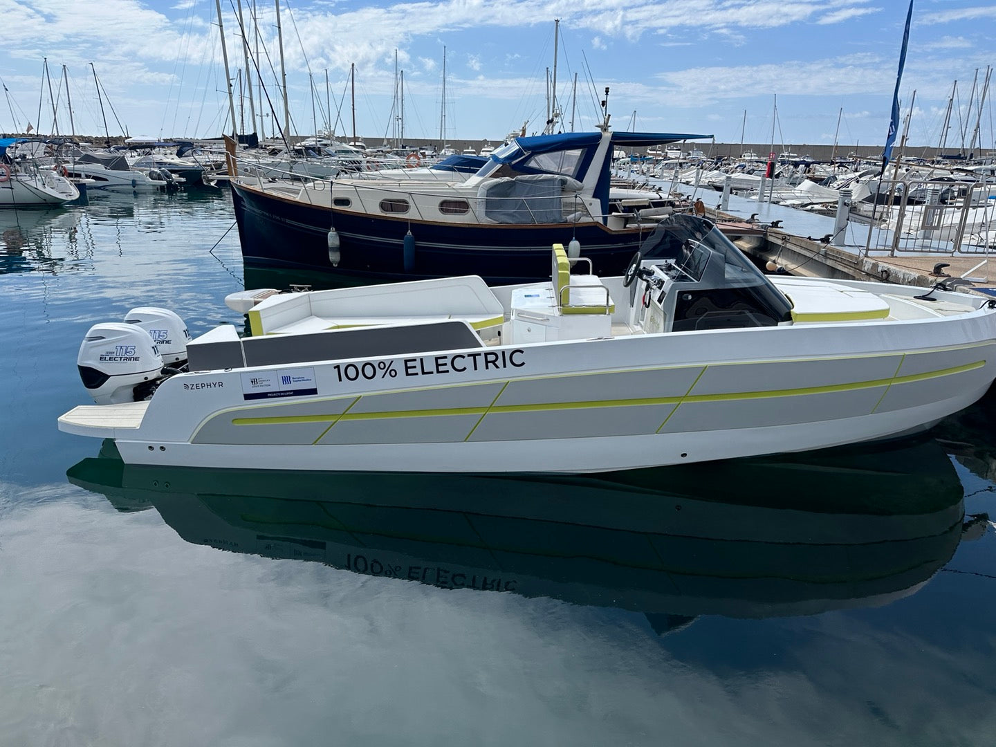 Moteur hors-bord électrique 115 CV (grand modèle) | OEM ELZO115CL
