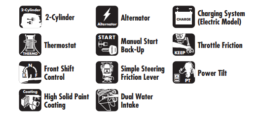 Moteur hors-bord TOHATSU MFS15 15 ch 4 temps | + PDI | HORS-BORD TOHATSU 