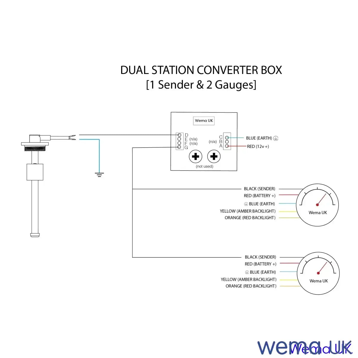 Dual Station Converter | Wema UK | SKU WU00343 - Wema UK marine part