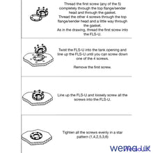 FLS-U Tank Fitting Under-Ring | Wema UK | SKU 163303 - Wema UK marine part