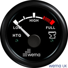Holding Tank Level Gauge | Wema UK | SKUs 110697+ - Black, Black - Wema UK marine part