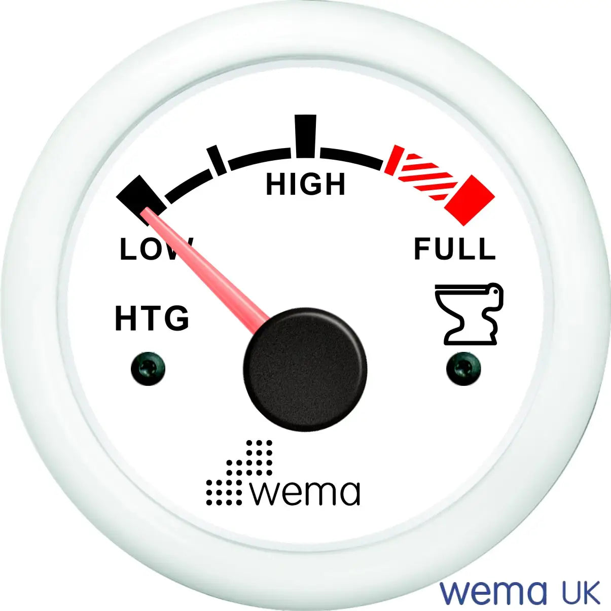 Holding Tank Level Gauge | Wema UK | SKUs 110697+ - White, White - Wema UK marine part