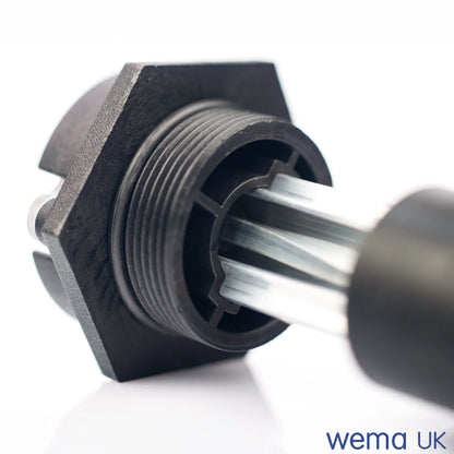 Mechanical Level Gauge - 1.5" BSP Thread | Wema UK | SKUs MCG9881001+ - Wema UK marine part