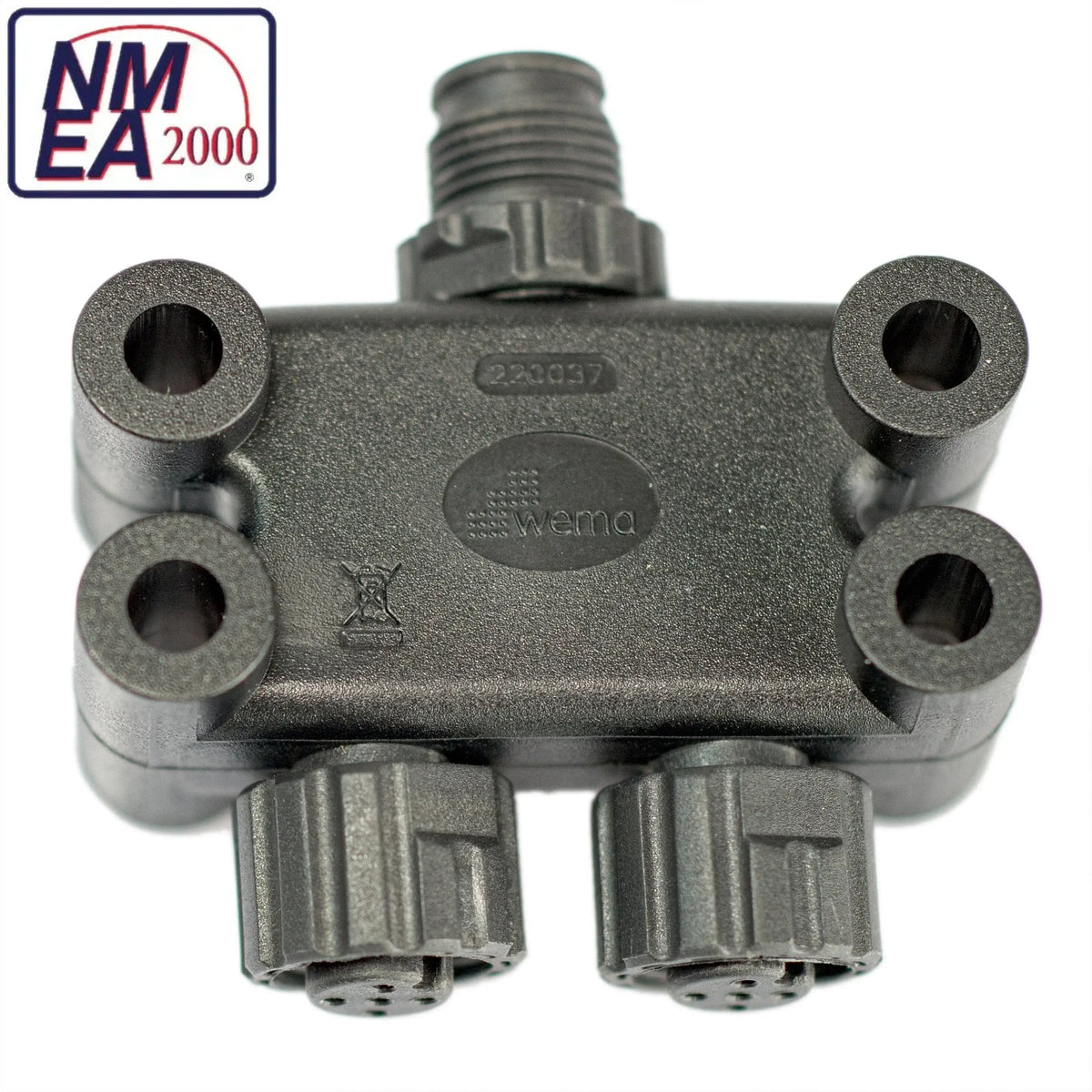 NMEA 2000 2 Way Splitter | Wema UK | SKU 220037 - Wema UK marine part