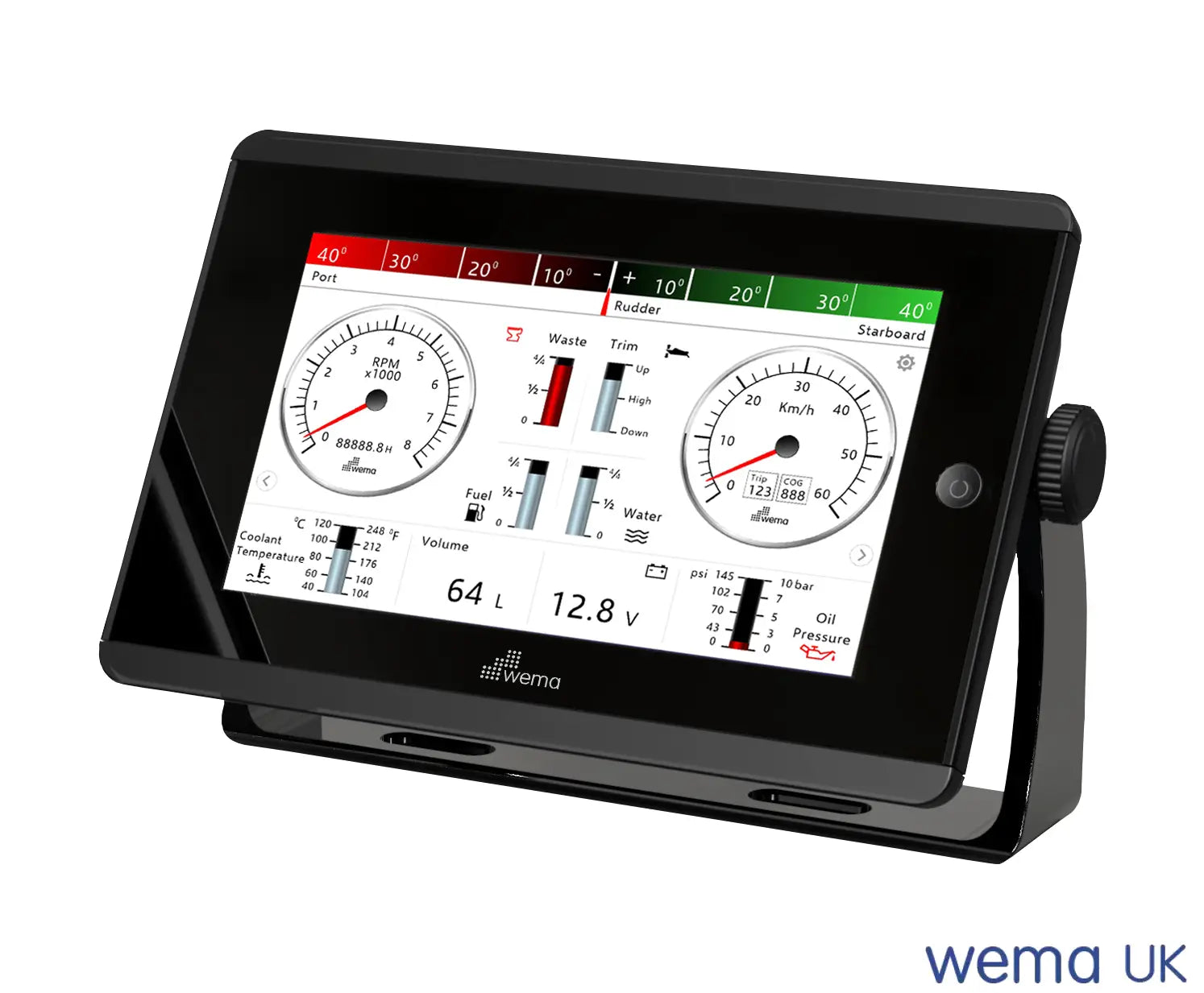 NMEA 2000 7" Multi-Function Display | Wema UK | SKU 220029 - Wema UK marine part