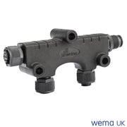 NMEA 2000 Multi-port T-Connector | Wema UK | SKUs 220022+ - 2 Ports - Wema UK marine part