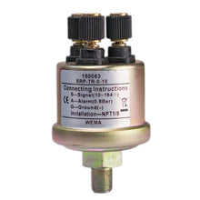 Pressure Sensor | Wema UK | SKUs 150015+ - 0-2 Bar, Ground terminal, Yes 0.4 Bar - Wema UK marine part