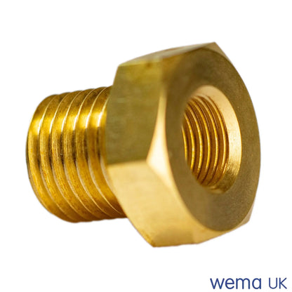 Pressure and Temperature Sender Adapters | Wema UK | SKUs 150900+ - Outer - M14x1.5 / Inner - 1/8"-27 NPTF - Wema UK marine part