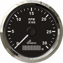 Tachometer with Hourmeter | Wema UK | SKUs 110914+ - Wema UK marine part